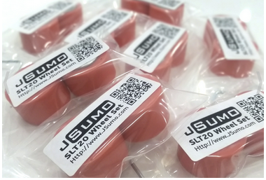 JSUMO SLT20P Steel Silicone Wheel Pair
