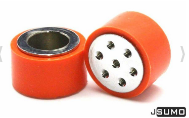 JSUMO SLT20P Steel Silicone Wheel Pair
