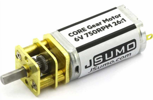 JSUMO Core DC Motor 6V 750 RPM